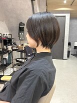 ヘイリー(HAILEY)&nbsp;ショートカット×ひし形ショートボブ×前髪あり20代30代40代