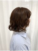 ラフで可愛いボブパーマ