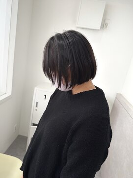 スイ(suiw) イメチェン顔まわりレイヤーボブ【suiw】昭和町/天王寺/阿倍野