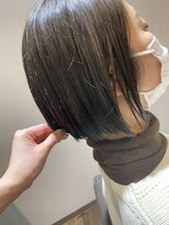 シー 浜松大平台店(She)&nbsp;ミニボブ　ツヤ白髪染め　30代、40代、50代