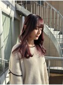 ［rena］ブリーチ毛をいかしたグラデーションカラー