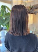 切りっぱなしボブ