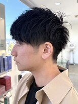 アトリーチェ 昭和店(ATTRICE)&nbsp;甲府昭和町波巻きスパイラルパーマツイストパーマメンズマッシュ