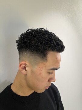 フライ 東通り店(Frei) 極道パーマ オールバックパーマ