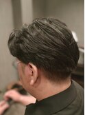 メンズネープレスツーブロックスタイル