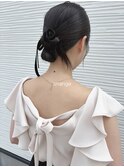 カチモリ風ヘアアレンジ