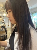 アンプス 三田店(UNP A S)&nbsp;サイドレイヤー繋げてストレートスタイル