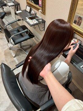 ナンバー ジルバ 立川(N° jillva) 韓国顔まわりレイヤーカット髪質改善透明感カラー20代30代40代