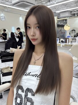 シェノン サントル(CHAINON CENTRE) 艶×抜け感で仕上げる【韓国風似合わせスタイル】梅田茶屋町