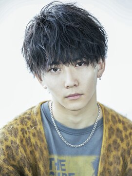 ゴート(GOATO) 無造作マッシュ　束感　黒髪　鹿児島メンズ