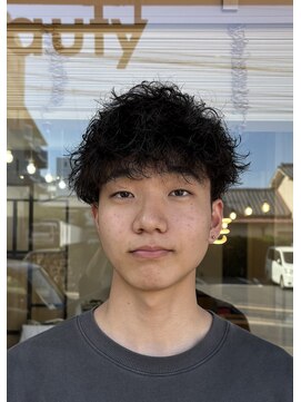 メンズギフト(men's GIFT) シャドウパーマツイストスパイラルパーママッシュ刈り上げ