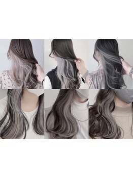 ダメージレスブリーチで傷みを抑えながら、理想の色味を実現！トレンドを先取りして気軽にイメチェン♪