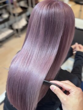 マイラグーン(MY LAGOON) ダブルカラー/バレイヤージュ/白髪ぼかし/韓国風ヘア/髪質改善