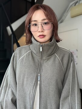 【BOW HAIR】外はねミディアムレイヤー