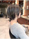 オトナ美人バレイヤージュショート☆