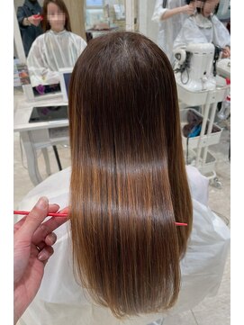 キャパ(CAPA) 髪質改善×透明感ベージュカラー(茅ヶ崎/20代/韓国ヘア)