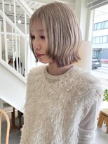 グリーン(green)&nbsp;くびれレイヤーボブ×エンドカラー chisato
