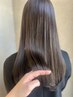 【小杉山指名限定】カット+髪質改善ストレート　￥16900