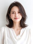 20代30代40代50代大人レイヤー外はねボブ