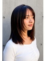 レム(Rem.) ストレートミディ/大人女性/OLさん/学生さん/20代/30代/40代