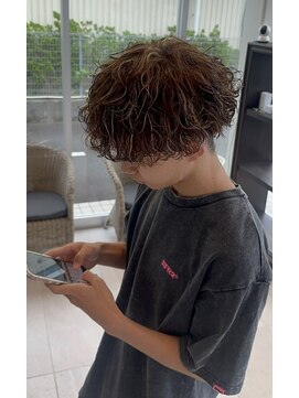 アース 焼津店(HAIR&MAKE EARTH) ツイストスパイラル×マッシュ