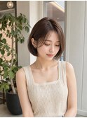 福岡天神/ボブ/縮毛矯正/韓国風ボブ