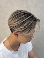 レガシーヘアーデザイン(Legacy hair design)&nbsp;【Taku】ホワイトバレイヤージュ♪天神/今泉