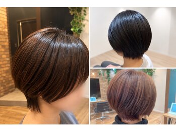 ゼネ(Zene)の写真/骨格,髪質,毛流れを見極め、一人ひとりに似合わせたどこから見ても綺麗なショートスタイルを叶えます＊