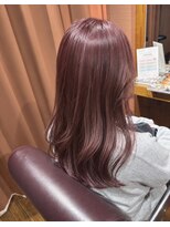 ミラ(MIRA.)&nbsp;大人可愛いピンクベージュ×髪質改善カラー