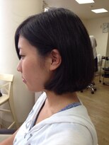 フェリシータ 総持寺店(felicita)&nbsp;就活で好印象♪斜めバング＆耳かけウェービーボブ☆