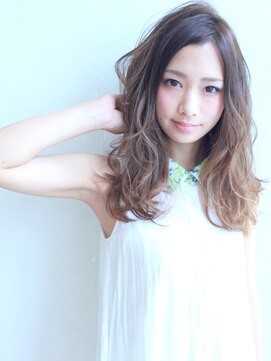 リピース(Re.peace) 【Repeace】セミロングｘアッシュグラデーションカラー