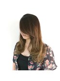 Wカラー!!ロンググラデーションスタイル
