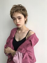 ラグ(log)&nbsp;ハイトーン×エフォートレス×ベリーショートウルフ！