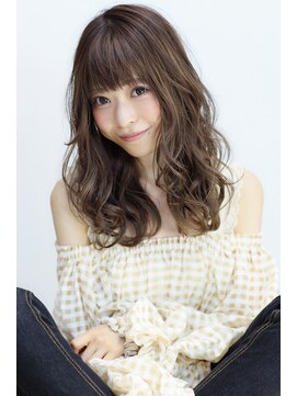 ヘアスペース リズム グリーン(Hair space Rizm green) #イルミナカラー#ロング#大人可愛い