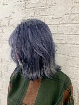 プライズ 池袋店(prize) ブルーラベンダーアッシュミディアムブランジュミディ2081