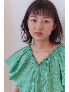 ソウ(SOH) 【SOH 川越】ゆるふわな外ハネが可愛いミディアムスタイル