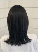 ミディアム/20代/30代/40代/アッシュブラウン