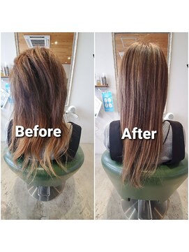 ポンテ 大野城店(ponte) 【全国で1%以下の厳選サロンの仕上がり☆髪質改善カラー】