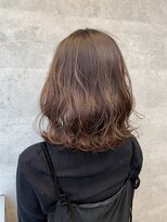 キャラ シャローネ 池袋(Chara Chalone)&nbsp;ULTISTカラーでカカオブラウン×ミディアムスタイル【池袋】