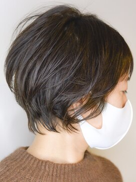 オーバルヘアー ルポ(OVAL hair repos) 大人綺麗ショートスタイル