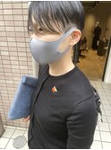 bibito 外国人風ツーブロックショート。　スキニーショート