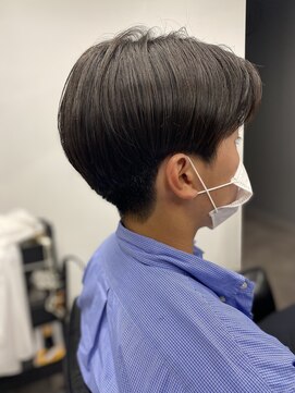 シェル 吉祥寺(shell) ツーブロ無し_爽やかハンサムショート_センターパート