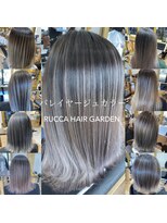 ルッカヘアガーデン バイ ラッシュゴールド(RUCCA HAIR GARDEN by LUSH GOLD)&nbsp;おしゃれ度アップ♪エアタッチバレイヤージュ