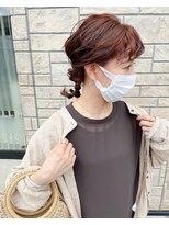 フィオーレ ヘアデザイン(FIORE hair design)&nbsp;編みおろし 簡単ヘアアレンジ