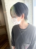 ラニヘアサロン(lani hair salon)&nbsp;【天神/大名】ミント【インナーカラー】