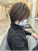 大人ショートボブ