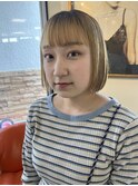 【ブリーチ毛には酸性ストレート!】