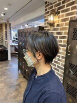 ロク 白楽(rocu)&nbsp;前髪/マチルダボブ/ピンクベージュインナー/グレージュ[白楽駅]