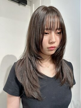 ココ 原宿(KOKO) 小顔似合わせカットフェミニンロングレイヤーメルティカラー