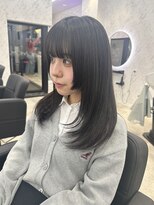 ドットモーダ  町田店(dot. mooda)&nbsp;【姫カット×顔周りレイヤー】韓国/韓国ヘア/町田/町田駅/学割